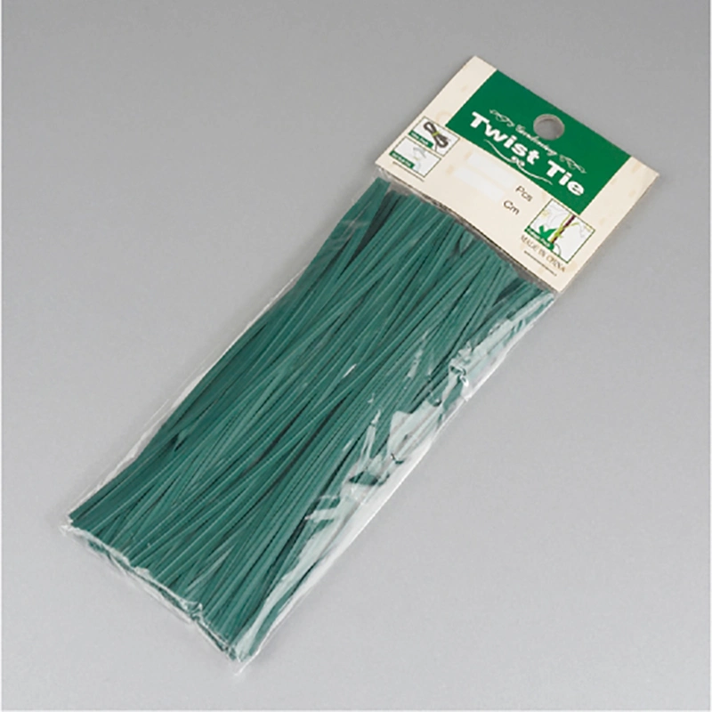 FT-8009 China Wholesale Plastic Reusable Twist Tie Heavy Duty Soft Wire Tie for Gardening, Home, Office