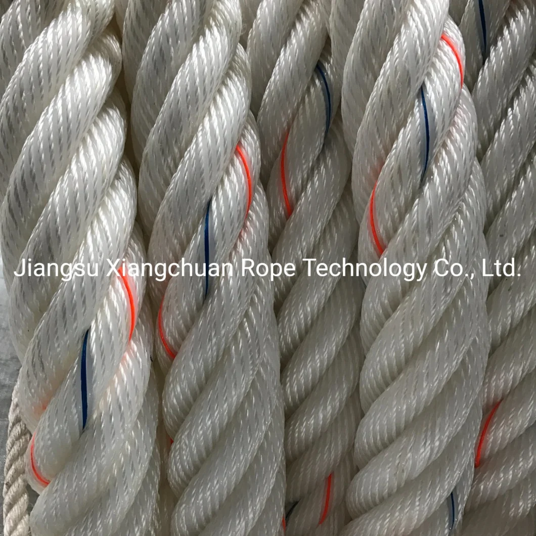 PP/PE Polypropylene Tugboat Hmpe Hemp Metallic Hollow Core 12mm UHMWPE Plastic Factory Twisted Cotton Telstra Safety Towing Synthetic Winch HDPE Rope