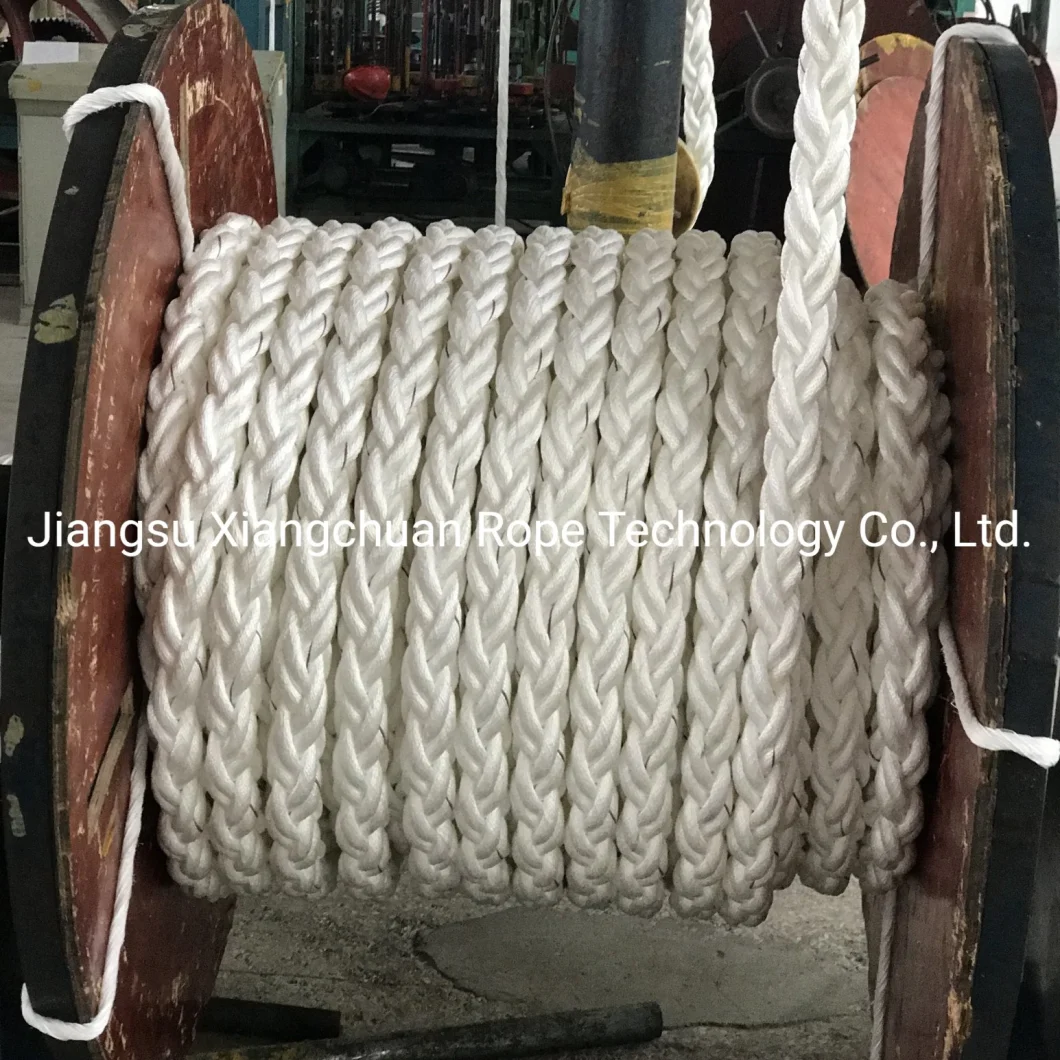 PP/PE Polypropylene Tugboat Hmpe Hemp Metallic Hollow Core 12mm UHMWPE Plastic Factory Twisted Cotton Telstra Safety Towing Synthetic Winch HDPE Rope