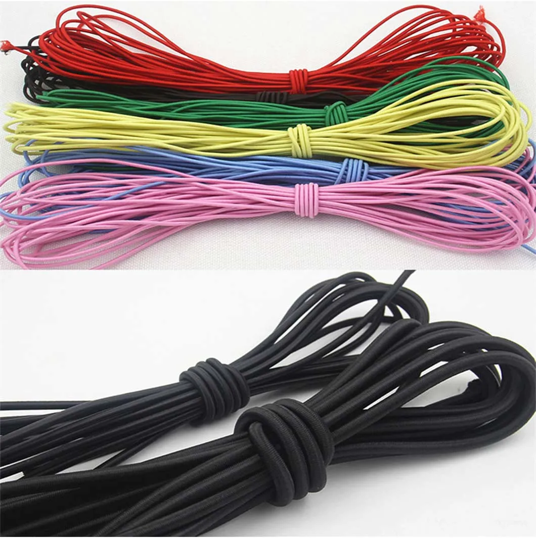 Braided 3/8 Marine Elastic Rope Bungee Cord Heavy Duty Outdoor 6mm 8mm Manufacturer