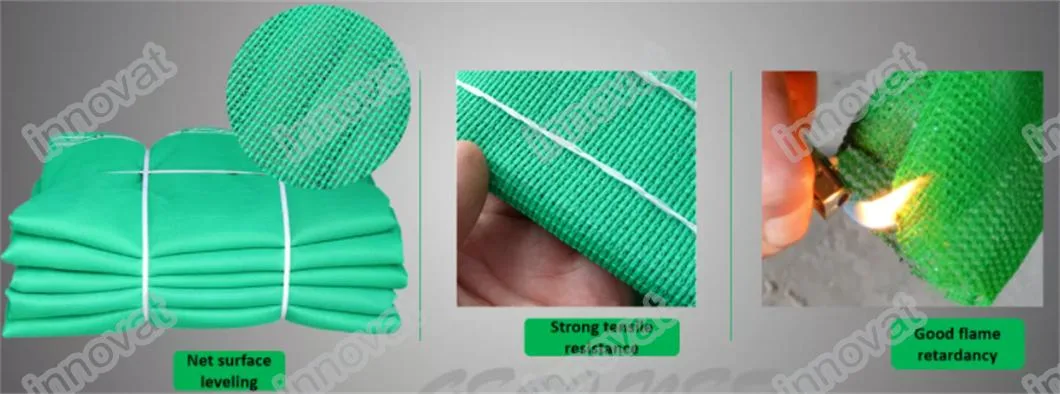 Scaffold Net Green Webbing Plastic Nets Cargo Construction Safety Net