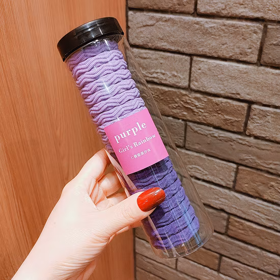20 PÇS Laços de Cabelo Coloridos Anel de Toalha Macia Acessório de Moda Laços de Cabelo