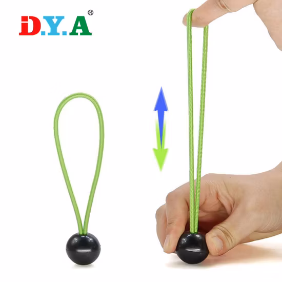 Bola de 4 mm corda elástica com dossel barraca trampolim amarrar corda elástica com bola de plástico